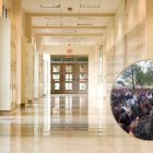 Las peleas fuera de los colegios no son un fenómeno reciente.