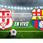 Técnico Universitario vs Barcelona por la fecha 14 en Ambato.