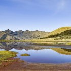 La laguna La Ñatosa, uno de los sitios para visitar.