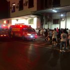 Los heridos en Babahoyo fueron llevados a una casa de salud.