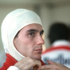 Ayrton Senna, piloto brasileño de la Fórmula 1.