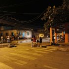 La víctima se había sentado en una vereda cuando los sicarios llegaron para dispararle.