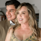 Úrsula Strenge e Isaac Delgado se conocieron en RTS, en el programa Noticias de la mañana.