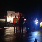 Fatal accidente en la vía Loja - Catamayo, la noche de este 6 de diciembre.