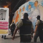 La Policía ingresó por la noche al cerro de El Carmen.