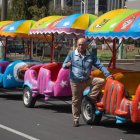 Héctor Armendáriz ha dedicado la mayor parte de sus 68 años a la conducción del famoso trencito.