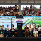 El presidente Daniel Noboa en la provincia de El Oro.