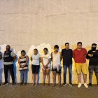 Los detenidos en el caso del abuelito, en Guayaquil.