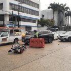 La persecución culminó en la avenida Juan Tanca Marengo.