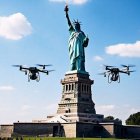 Imagen de la Estatua de la Libertad generada por Inteligencia Artificial.