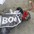 En varios puntos de Guayaquil fueron hallados bultos con lazos navideños.