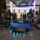 Los señalados integrantes de Águilas detenidos.