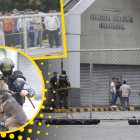 Los dos bultos fueron dejados en los exteriores de la unidad penal ubicada en el centro comercial Albán Borja.