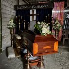 Los restos del joven de 28 son velados en la casa de sus familiares.