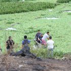 En este lugar se encontraron los cuerpos sin vida.