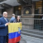 Verónica Abad llegando a la Vicepresidencia de Ecuador.