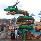 Cuatro meses tardaron José Luis Morales y sus ‘panitas’ para armar el parque temático que incluye a todos los personajes de la serie.