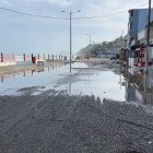 El oleaje afecta a Atacames.