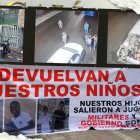 Camaras de seguridad grabaron la detención de menores por parte de las Fuerzas Armadas,