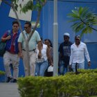 Los padres de los menores llegaron al Instituto Forense.