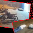 Las víctimas quedaron sobre la vereda.