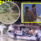 Los cuatro cadáveres fueron hallados en este manglar, perteneciente a Taura.