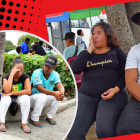 Familiares de los dos menores acudieron al Laboratorio de Criminalística y Ciencias Forenses de Guayaquil.