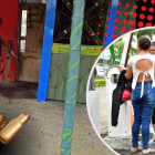 Familiares de uno de los adolescentes fallecidos acudieron al instituto forense para retirar su cuerpo.