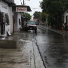 En este callejón ocurrió el doble crimen.