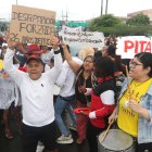 El 31 de enero del 2024 hubo un plantón por el caso de los menores desaparecidos.