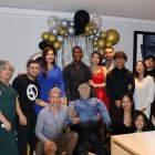 Moisés Caicedo celebró el Año Nuevo con amigos y familiares.