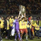 Aucas ganó su primer título en 2022, un éxito que le generó líos con los jugadores que llegaron hasta FIFA.
