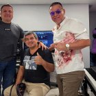 Juan Carlos Córdova, Carlos Cedeño y Xavier Enrique