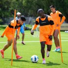 ENTRENAMIENTO DE LIGA DE QUITO EN EL COMPLEJO DE POMASQUI PERIODISTA: ROBERTO VILLAVICENCIO - CORTESÍA FECHA: 01/10/24 AG-PERIODISTAS AG-GRANASA