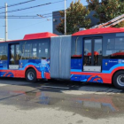 El primer trolebús eléctrico llegará entre el 9 y 10 de enero de 2025.