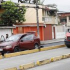 Este fue el vehículo en el que viajaban Carlos y Eduardo.