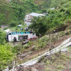 Este automotor transportaba turistas que iban al templo de Las Lajas, en Ipiales.