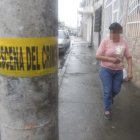 El crimen se produjo en la 18 y Capitán Nájera. La víctima quedó tendida en la acera.