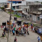El barrio donde ocurrió el sicariato quedó consternado ante el hecho.