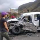 Dos personas fallecieron producto del siniestro.