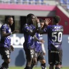 PARTIDO DE FUTBOL ENTRE INDEPENDIENTE DEL VALLE VS MACARA ESTADIO BANCO DE GUAYAQUIL FOTOGRAFA Karina Defas PERIODISTA ROBERTO VILLAVICENCIO 25-11-2024 AG - PERIODISTA AG- GRANASA AG- GRANASA QUITO