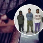 Los tres sospechosos tienen historial delictivo por tráfico de drogas y otros delitos.