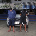 Dos de los sacapintas fueron capturados en la vía a la Costa.