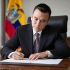 Daniel Noboa es candidato para reelegirse como Presidente de Ecuador.