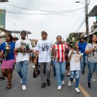 Los familiares organizaron un plantón al cumplirse un mes de la desaparición de los cuatro menores de edad.