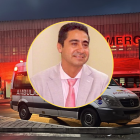 Eber Ponce falleció en el hospital del IESS de Machala.