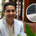 Eber Ponce fue atacado cuando iba en un vehículo.