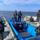 Se realizaron cuatro operaciones en las que se interceptaron embarcaciones con narcotraficantes.