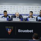 Los refuerzos de Liga de Quito fueron presentados este 13 de enero.