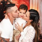 La pareja espera a su segundo hijo. El primer niño se llama Efraín.